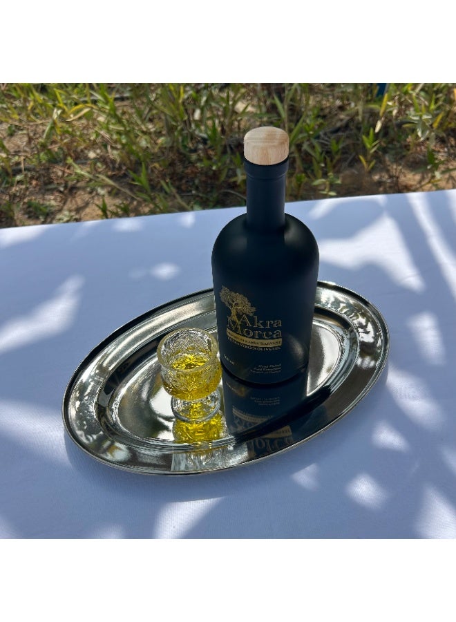Akra Morea Premium Early Harvest Greek Extra Virgin Olive Oil (500ml) | High Polyphenol EVOO 617 mg/kg (1136 BO) As Tyrosol | Cold Pressed, Hand Picked, High Phenolic Greek Olive Oil - Image 5
