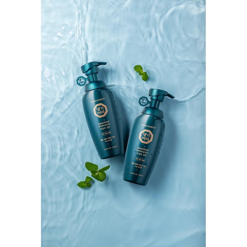 DAENG GI MEO RI - Shampoo for Oily Hair - Korean Scalp Care, Sebum Control, Herbal Extracts - K-Beauty Hair Cleanser - 400ml 13.5FL OZ, Heartleaf ì–´ì„±ì´ˆ - Image 4