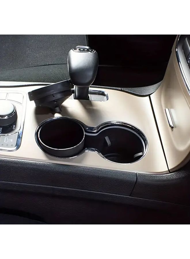 Portable Car Ashtray Open Top Smokeless Design Durable Black Plastic Easy Clean - Image 5