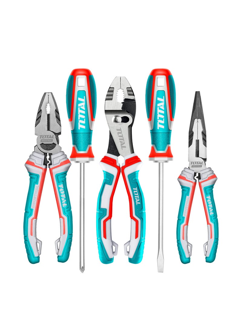 TOTAL Total Professional Tool Set, 135 Pieces, Mechanics Socket and Hand Tool Kit with Carrying Case  - Image 5
