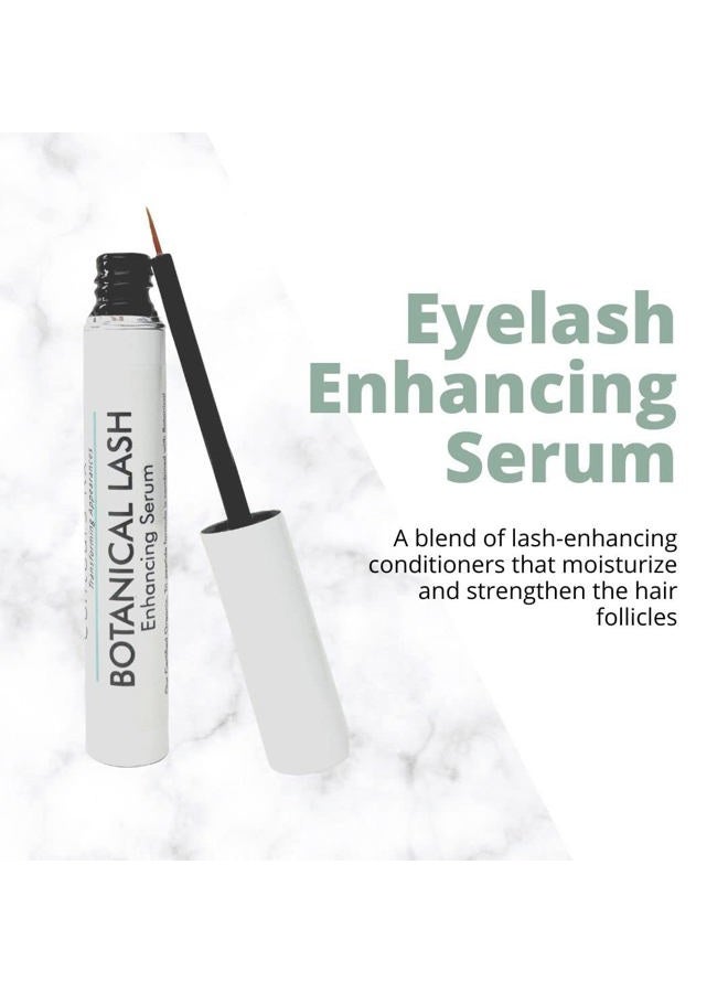 Contours RX Botanical Lash & Brow Eyelash Enhancing Serum with Plant Stem Cells, Biotin & Peptides - Stronger, Thicker, Fuller Lashes, Cruelty-Free, 5ml - Image 2