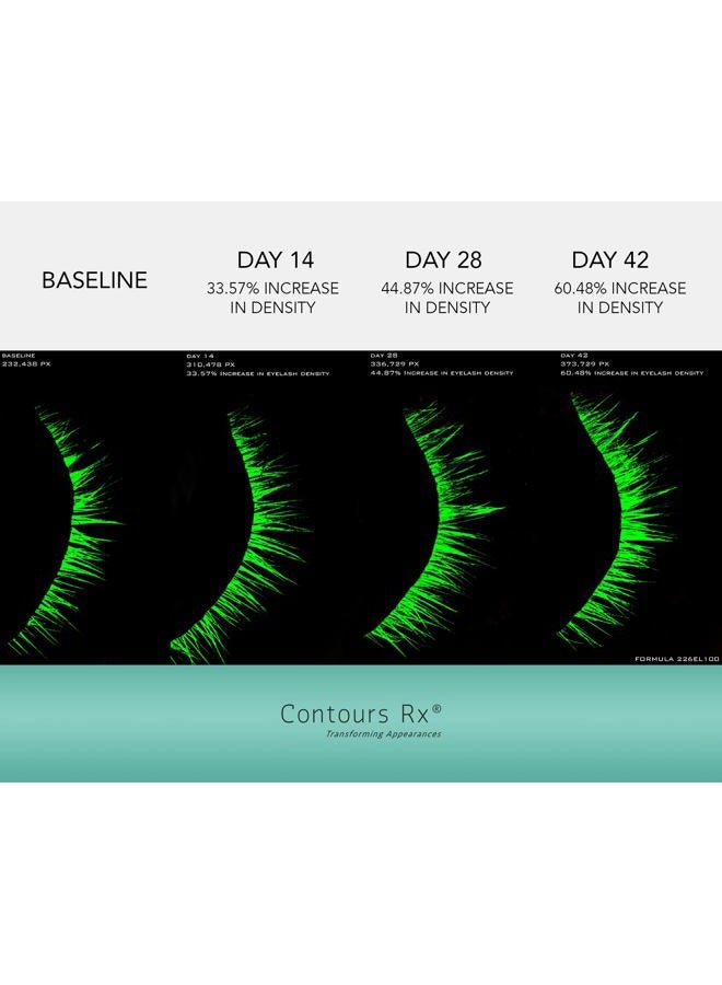 Contours RX Botanical Lash & Brow Eyelash Enhancing Serum with Plant Stem Cells, Biotin & Peptides - Stronger, Thicker, Fuller Lashes, Cruelty-Free, 5ml - Image 5