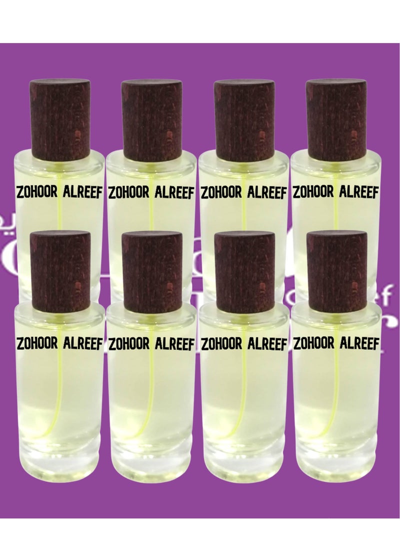 Zohoor alreef 8 Pieces Zohoor Alreef Perfume 50 ml 