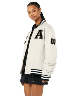 alo alo Embroidery College style baseball jacket jacket  - Image 1