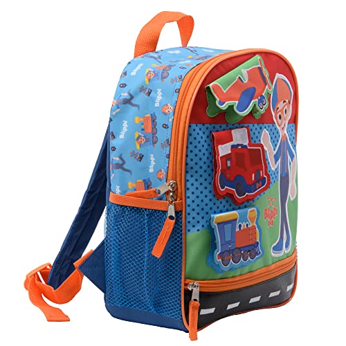 Blippi Vehicle Fun Interactive Mini Backpack For Kids Boys Girls Pre School School Bag With Padded Back And Adjustable StrapsVersatile 12 - Image 3