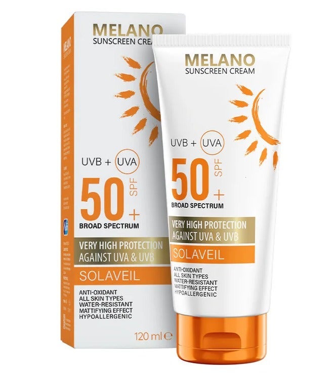 MELANO SunScreen Very High Protection Against UVA And UVB 120 ML - Image 1
