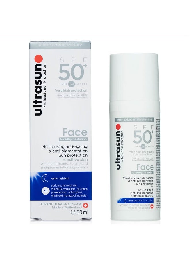 ألتراسن لوشن ألتراسون للوجه مضاد للتصبغ بعامل حماية من الشمس 50+ 50 مل - Image 2