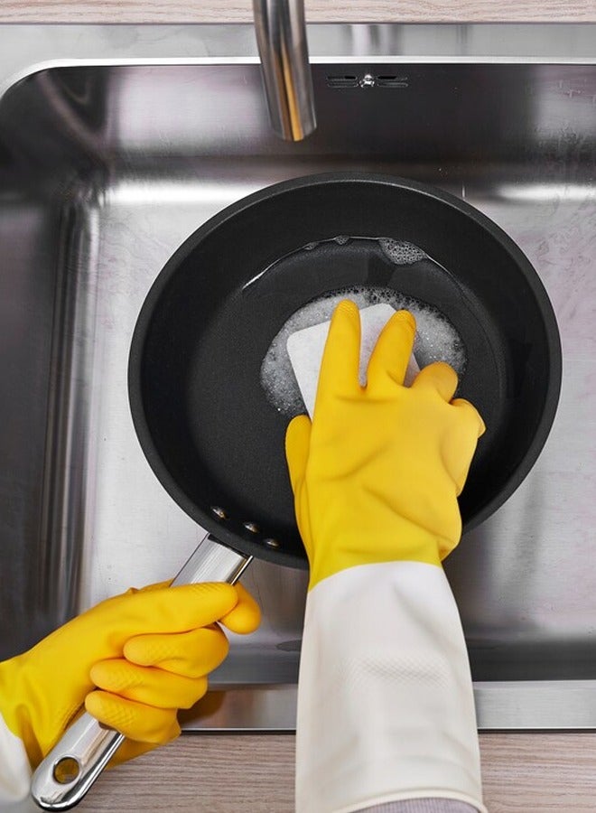 قفازات لغسيل الاطباق والتنظيف 24سم مقاس M - Image 2