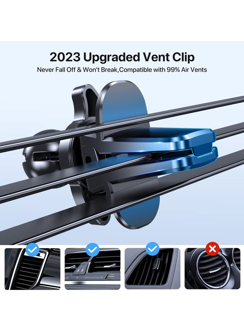 Upgraded 2-in-1 Car Phone Holder, Heat-Resistant Car Mobile Mount for Dashboard/ Windshield/ Air Vent, Ultra Stable Car Mobile Holder with Strong Suction Cup and Long Arm, Compatible with All Smartphones Like iPhone Samsung and Xiaomi. - Image 5