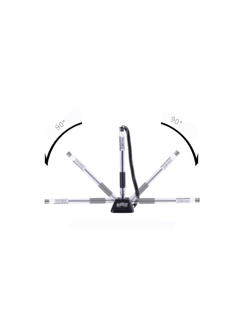 كوميكس كومكس - قلم جاف 0.5 ملي للمكتب بسلك - لون أسود - Image 5