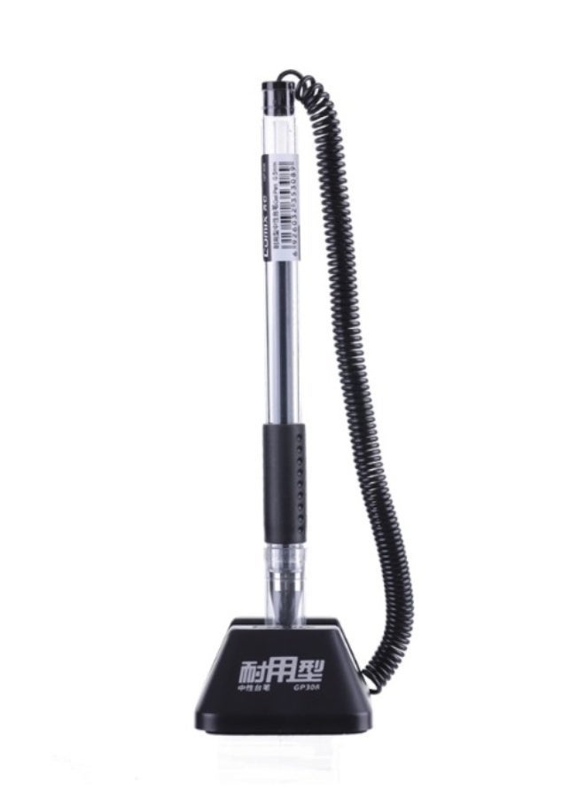 كوميكس كومكس - قلم جاف 0.5 ملي للمكتب بسلك - لون أسود - Image 2