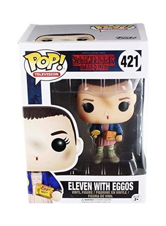 NIBEMINENT Pop Stranger Things Eleven With Eggos Vinyl Figure - Image 2