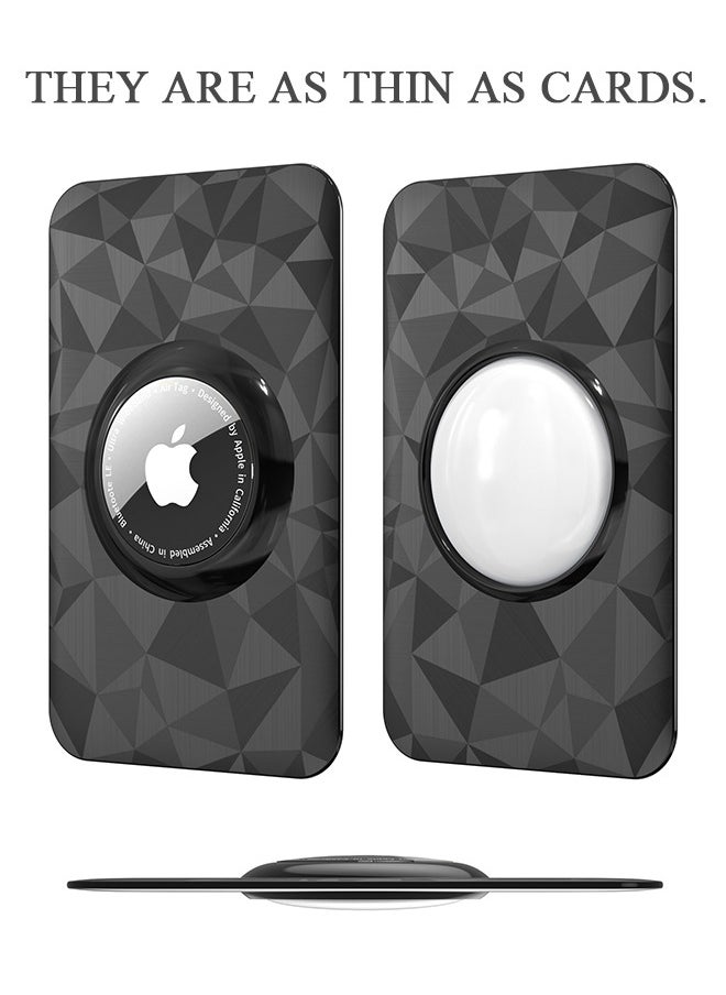 Beyond Case for Apple Airtag, 360 Fully Body Anti Scratch Waterproof AirTag Hard Protective Shell Keychain, for Dog Collar Keys Buckle Holder (Black+Red)  - Image 1