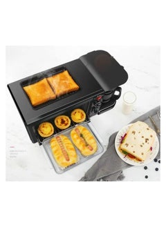 SILVER CREST 3-in-1 Multifunctional Breakfast Maker With Coffee Pot And Frying Pan & Oven  - Image 4