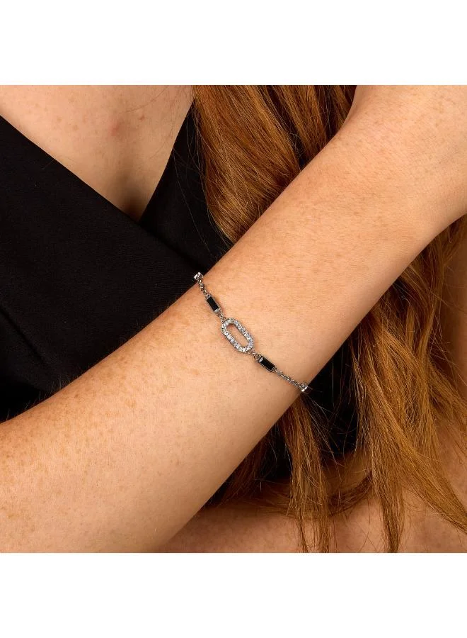 Karl Lagerfeld  Klayc21 Crystals Bracelet  | Best Price UAE