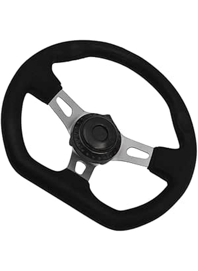 270mm PU Foam Racing Steering Wheel for ATV and UTV Off Road Use - Image 1
