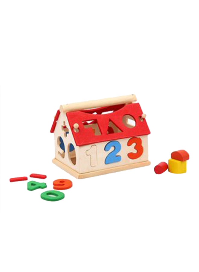 لعبة التعلم المبكر للعد بتصميم غرفة بأشكال أرقام مفرغة One Size - Image 2