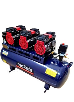 makute 100L Oil-Free Silent Air Compressor, 4.5 HP, 8 Bar / 115 PSI, 220-240V, 2650 RPM - High Power, Low Noise, MK-328100  - Image 1