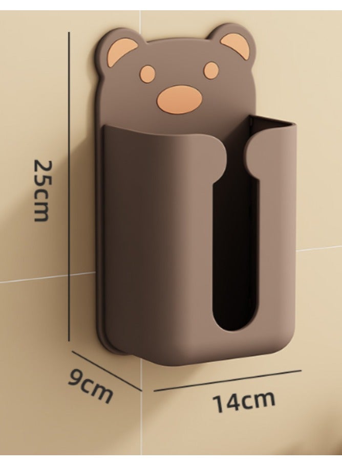 EBMINI Cartoon Tissue Box Wall Mounted Tissue Box 