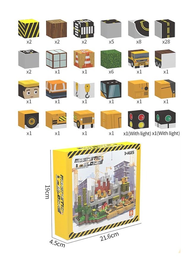 Beauenty 138PCS Blocks for Boys Girls Age 3-8 STEM Montessori Sensory Toys for Toddlers Gifts for 3+ Years Old Kids 2CM Building Cubes Must Haves Construction Toys (style 4) - Image 2