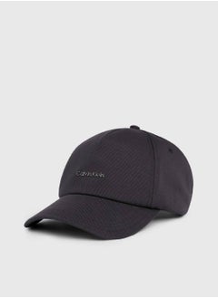 CALVIN KLEIN Women's Canvas Cap - Cotton, Black  - Image 2