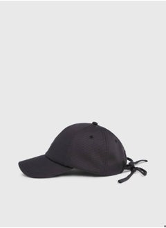 CALVIN KLEIN Women's Canvas Cap - Cotton, Black  - Image 4