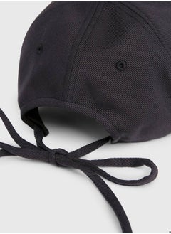 CALVIN KLEIN Women's Canvas Cap - Cotton, Black  - Image 5