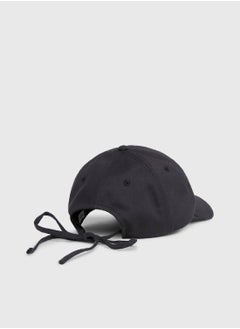 CALVIN KLEIN Women's Canvas Cap - Cotton, Black  - Image 3