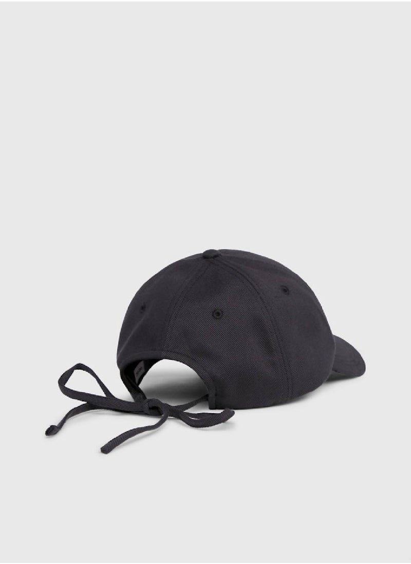 CALVIN KLEIN Women's Canvas Cap - Cotton, Black  - Image 3