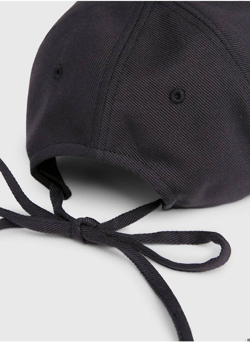 CALVIN KLEIN Women's Canvas Cap - Cotton, Black  - Image 5