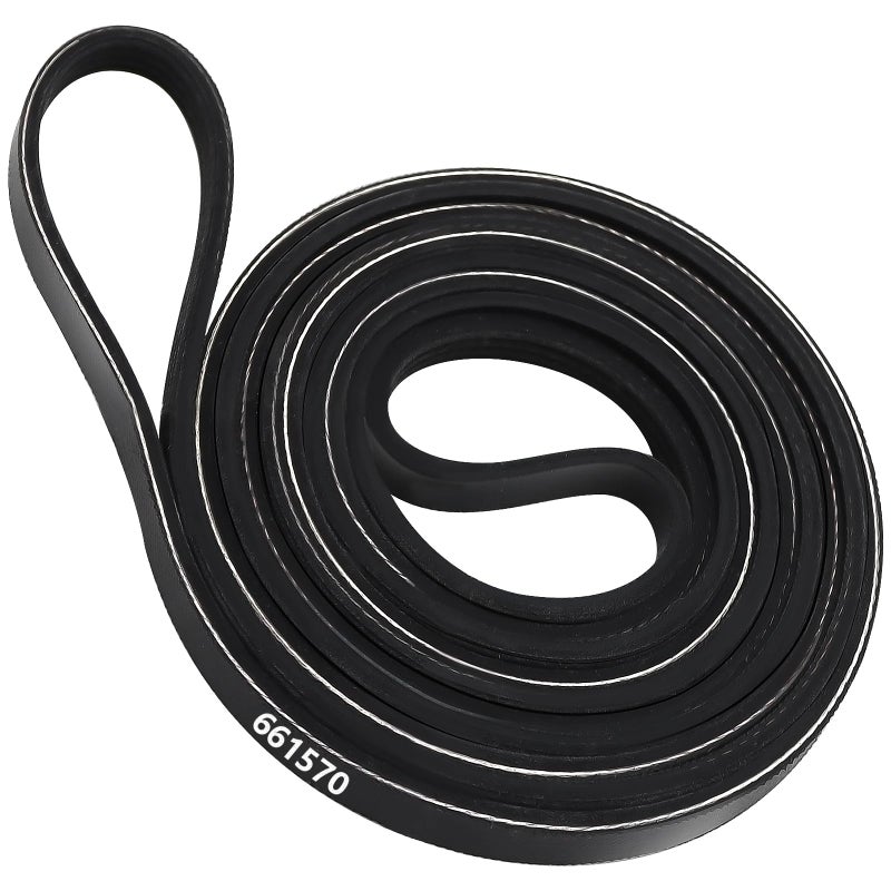 661570 3387610 Dryer Drum Belt 935 inches Fit for Whirlpool Kenmore Dryers Replace 661570V 3387610 339728 AP5983729 PS11722115 3393999 for wed94hexw0 wed8300sw2 by Beaquicy