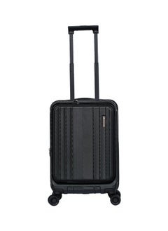 MORANO Morano Hard case luggage for Unisex ABS Lightweight 4 Double Wheeled Suitcase with Built-In TSA Type lock (Carry-On 20-Inch, Black)  - Image 1