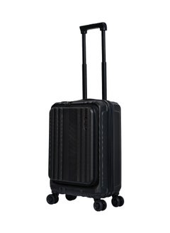 MORANO Morano Hard case luggage for Unisex ABS Lightweight 4 Double Wheeled Suitcase with Built-In TSA Type lock (Carry-On 20-Inch, Black)  - Image 2