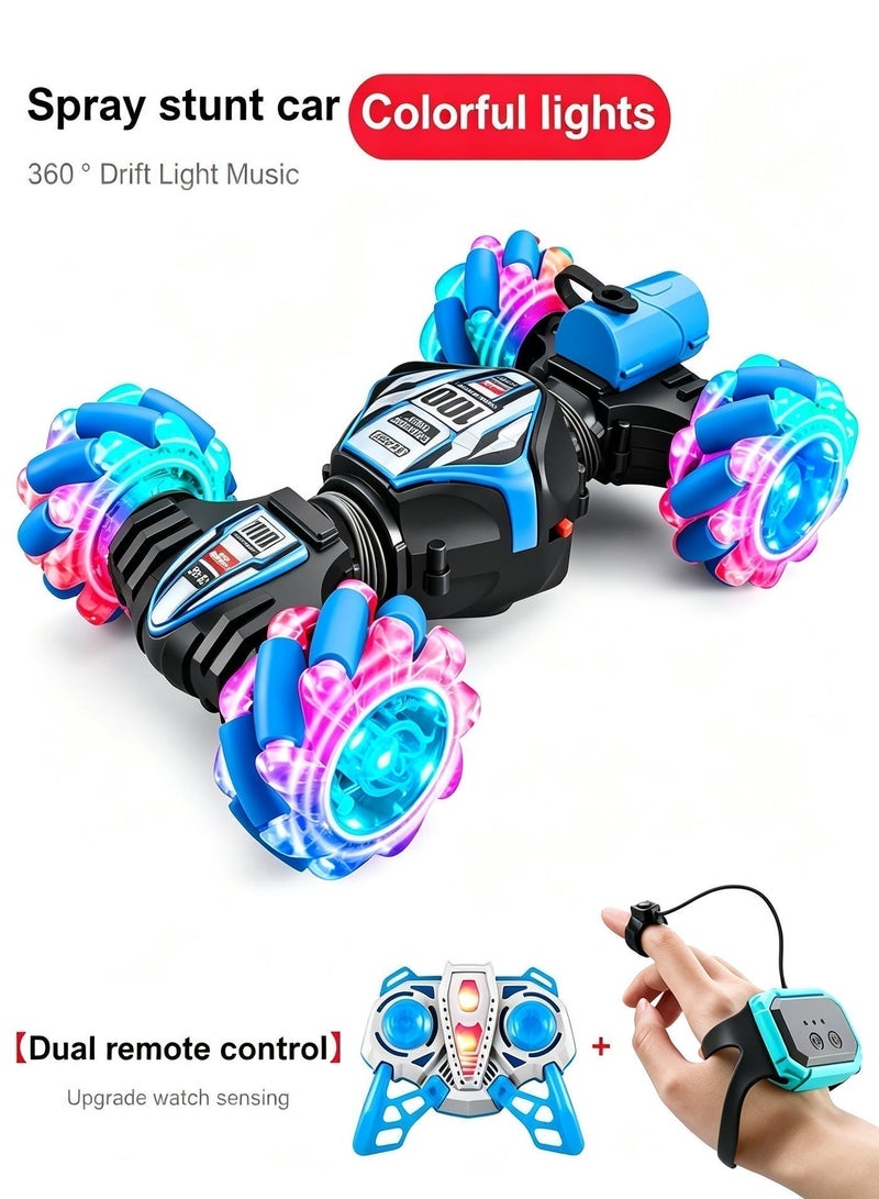 xppier RC Stunt Car Remote Control Cars RC Watch Gesture Sensor Electric Toy Car, Gift for boys - Image 1