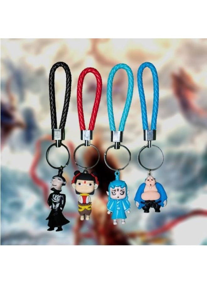 Which Three-dimensional Key Chain Pendant Magic Child Making Sea Lotus Root Cake CP Pendant Cartoon High Color Value Ao C Schoolbag Pendant-Height:Three-dimensional Large Pendant | Limited Edition O  - Image 1