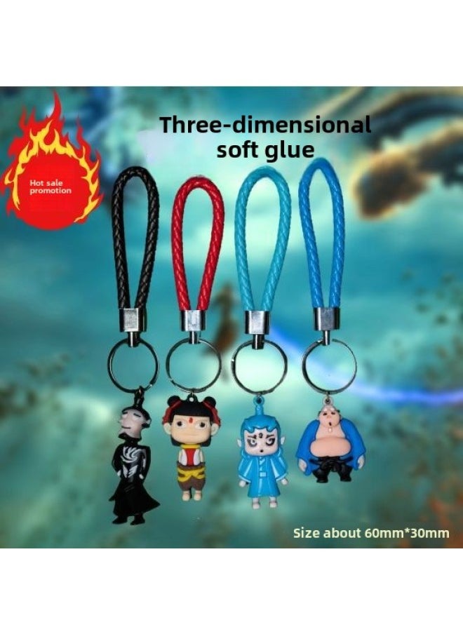Which Three-dimensional Key Chain Pendant Magic Child Making Sea Lotus Root Cake CP Pendant Cartoon High Color Value Ao C Schoolbag Pendant-Height:Three-dimensional Large Pendant | Limited Edition O  - Image 3