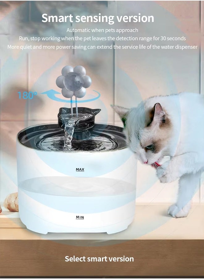 Generic - 2.2L Automatic Pet Drinking Machine Cats Small Dog Ultra Quiet Water Dispenser for Pets Drinking - Image 1