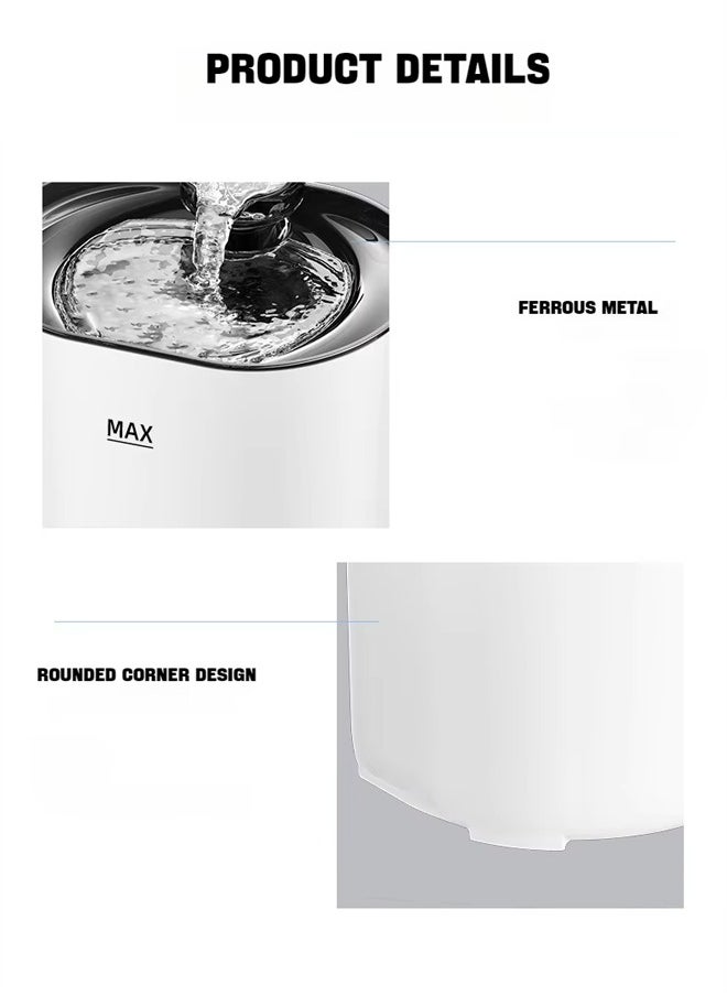 Generic - 2.2L Automatic Pet Drinking Machine Cats Small Dog Ultra Quiet Water Dispenser for Pets Drinking - Image 1