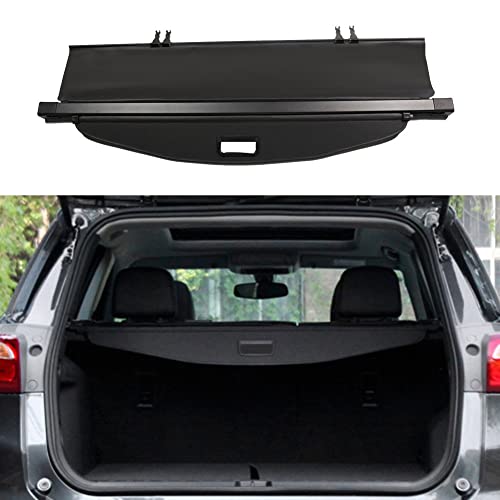BOPARAUTO Cargo Cover for Chevy Chevrolet Equinox GMC Terrain Accessories 20102016 2017 Rear Black Retractable Trunk Shielding Shade - Image 1