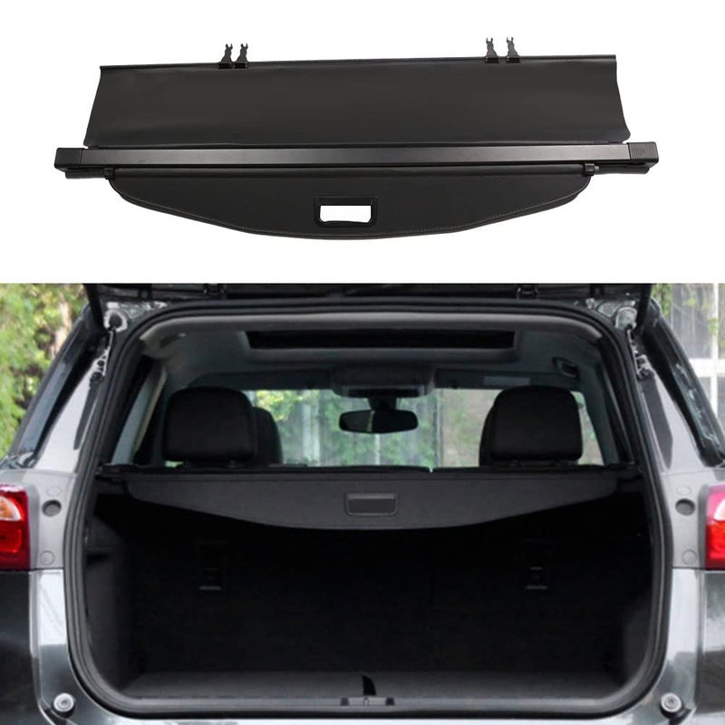 BOPARAUTO Cargo Cover for Chevy Chevrolet Equinox GMC Terrain Accessories 20102016 2017 Rear Black Retractable Trunk Shielding Shade - Image 3