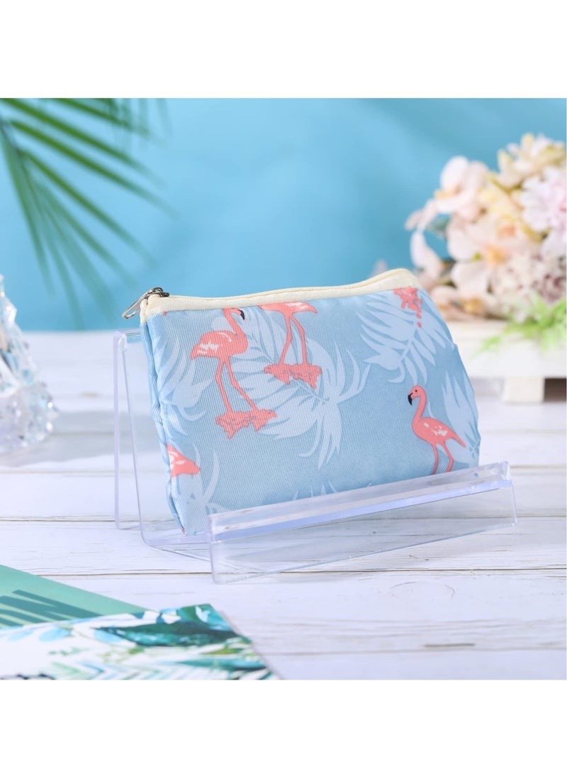 KASTWAVE Purse Display Stand, Clear Acrylic Wallet Display Stand Holder Purse Jewelry Stand Handbag Display Stand Acrylic Purse Organizer for Bag Phone Cards Cosmetic Store Business, 5.5 x 3.3 x 3 Inch (4 Pcs) - Image 2