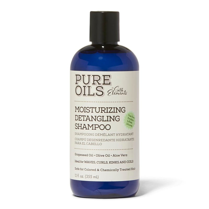 Silk Elements Pure Oils Moisturizing Detangling Shampoo12flOZ355 ml 