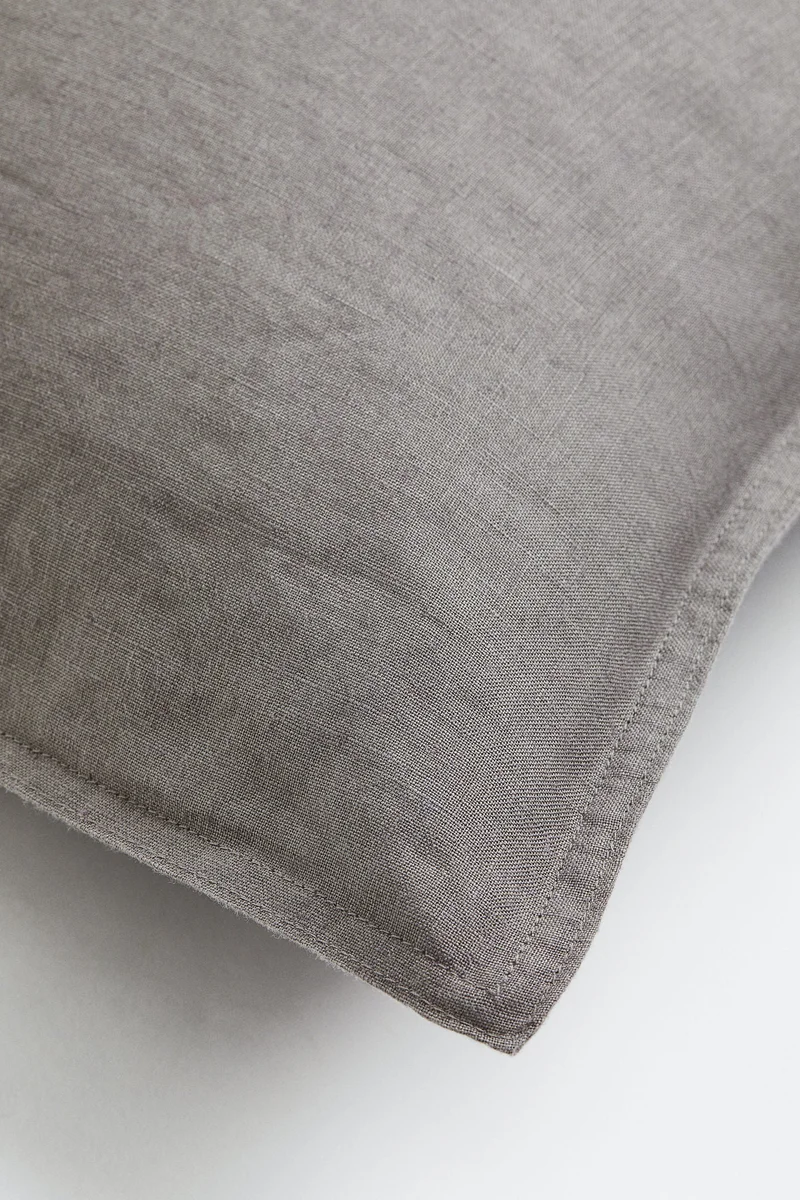 H&M Washed Linen Pillowcase