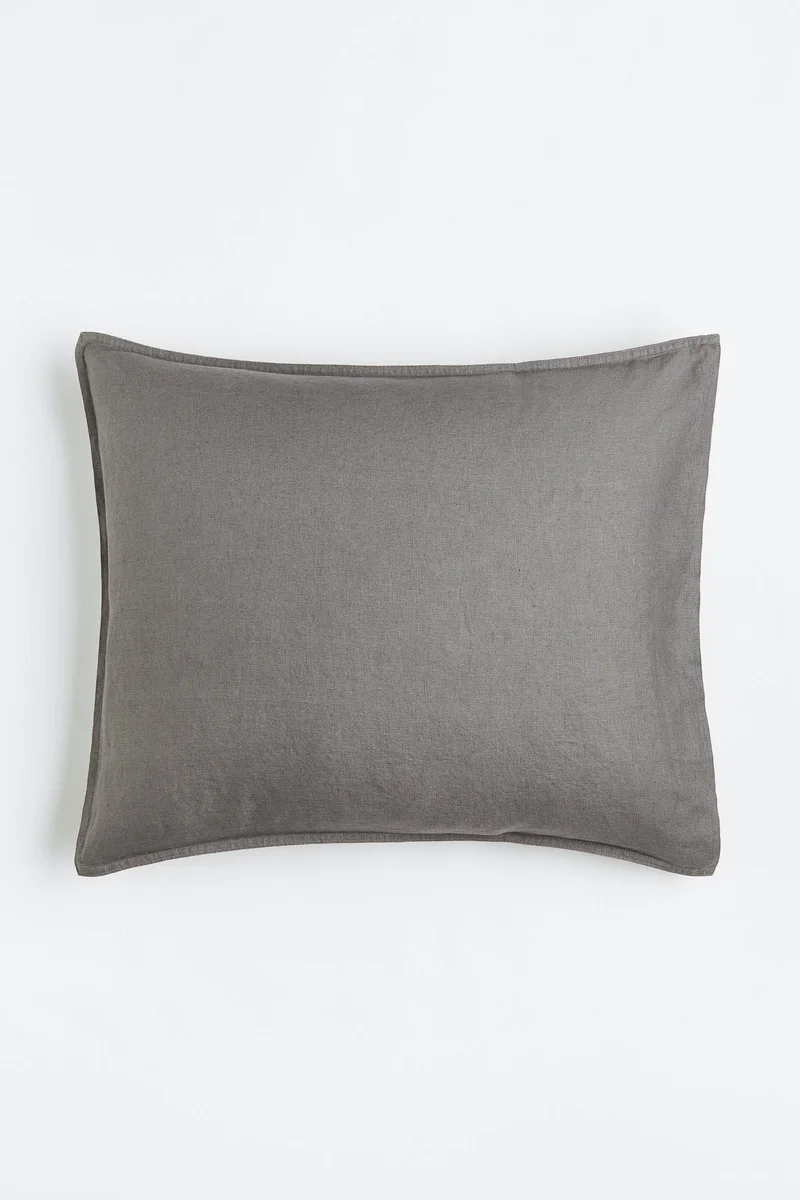 H&M Washed Linen Pillowcase