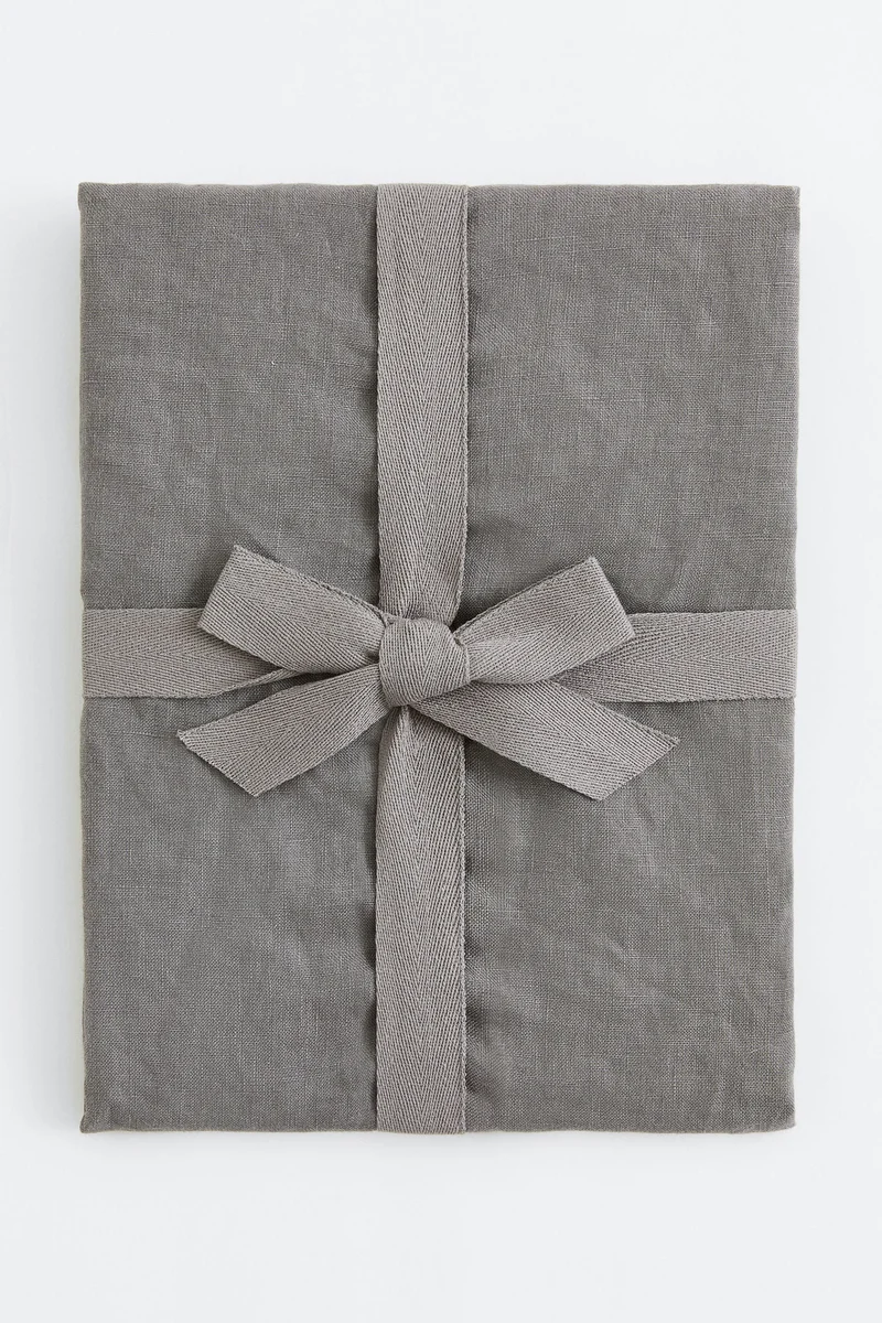 اتش اند ام Washed Linen Pillowcase