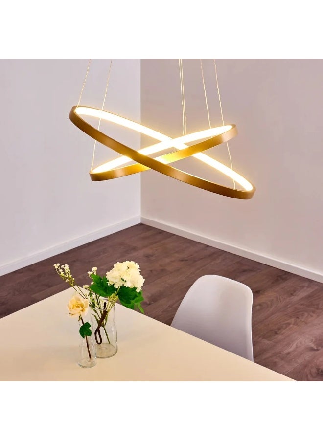Hummer Modern golden chandelier, lighting color yellow, 400*600, 42 watts - Image 2