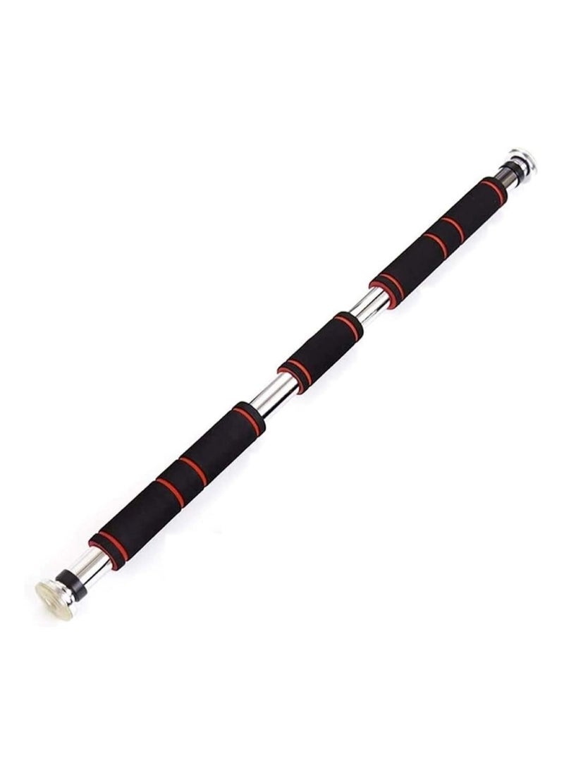 Huitich Adjustable Steel Push-Up Bar with Sponge Grips Black 82x130cm  - Image 1