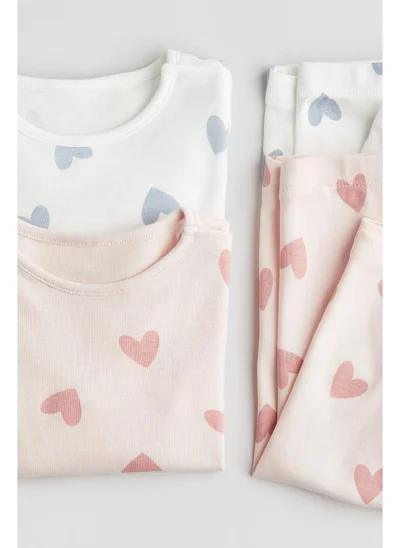 H&M 2-pack printed cotton pyjamas