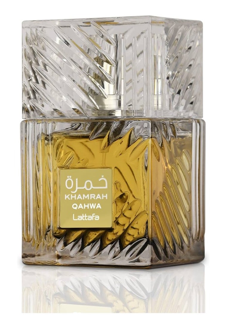 Lattafa Khamrah Qahwa Eau De Parfum for Unisex - 100ml  - Image 2