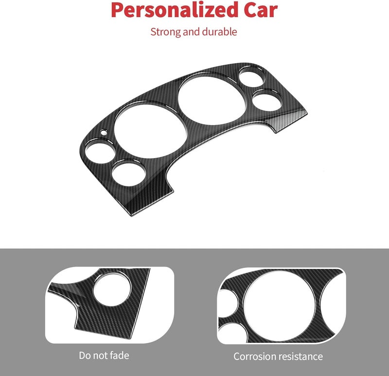 Linskip Dashboard Panel Trim for Avalanche/Suburban/Tahoe/Silverado 1500 & Yukon/Sierra 2007-2013 - Black Carbon - Image 3